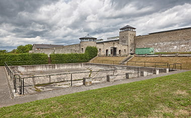 Mauthausen concentration camp in Austria